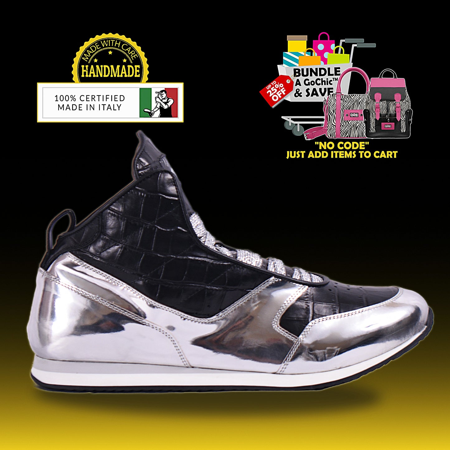 Argentum Sneakers – Luxury Footwear Statement