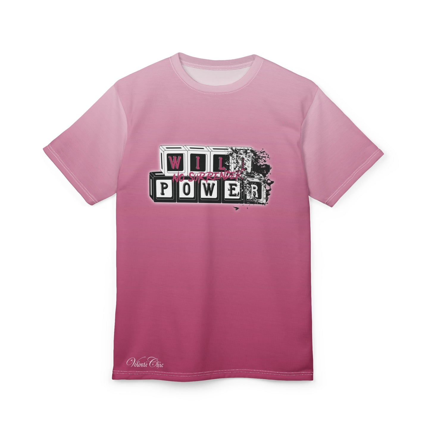 Tag-Less Polyester Jersey T-Shirt – Soft and Breathable by Volonté Chic Collection