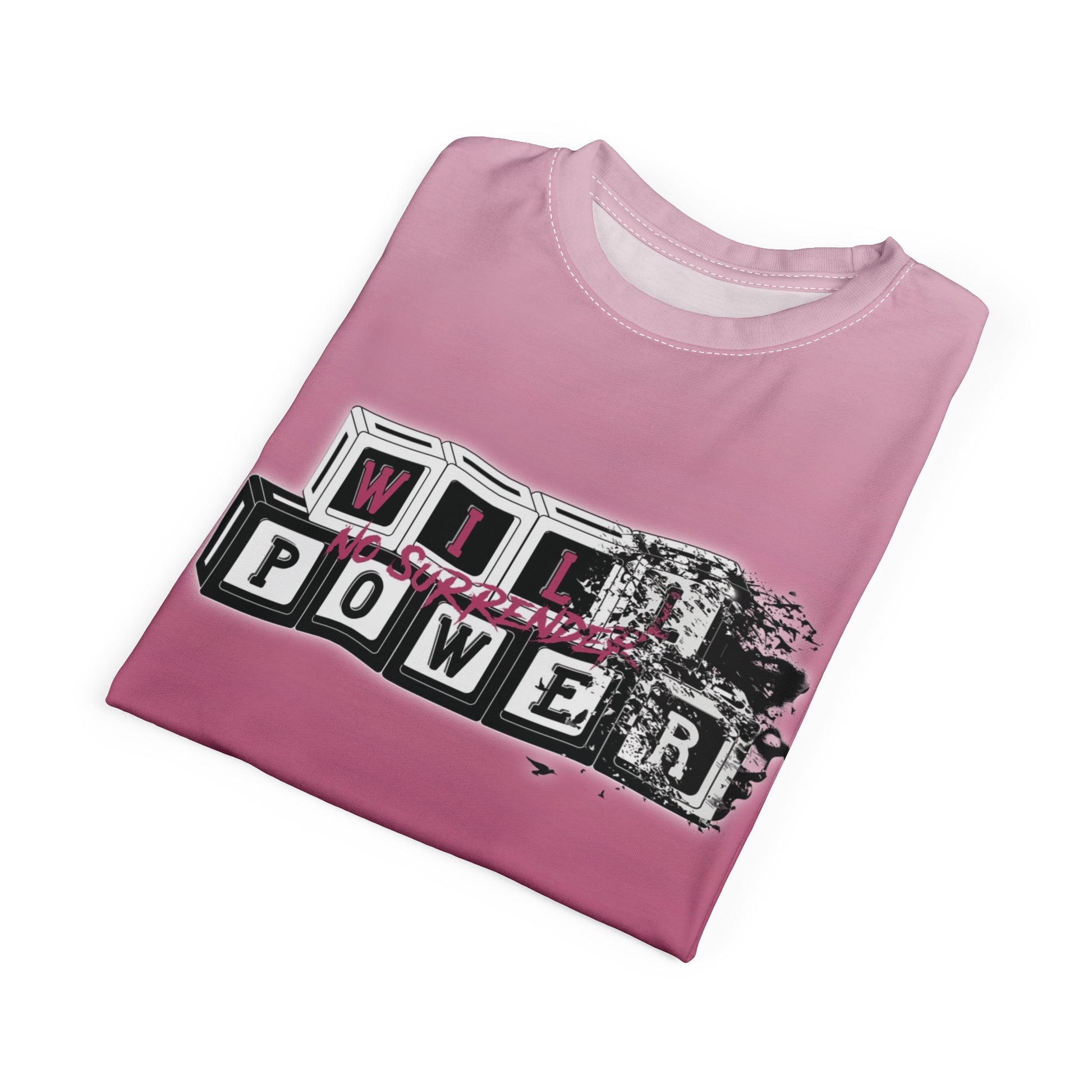 Tag-Less Polyester Jersey T-Shirt – Soft and Breathable by Volonté Chic Collection