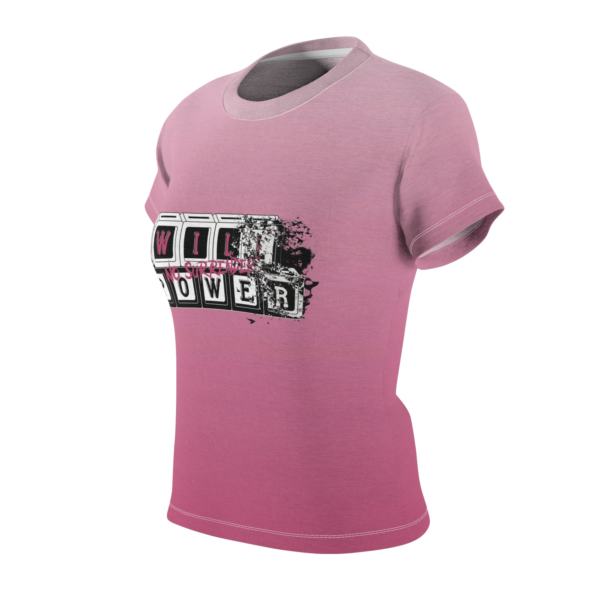 Side profile of the Tag-Less Jersey T-Shirt showcasing a relaxed fit