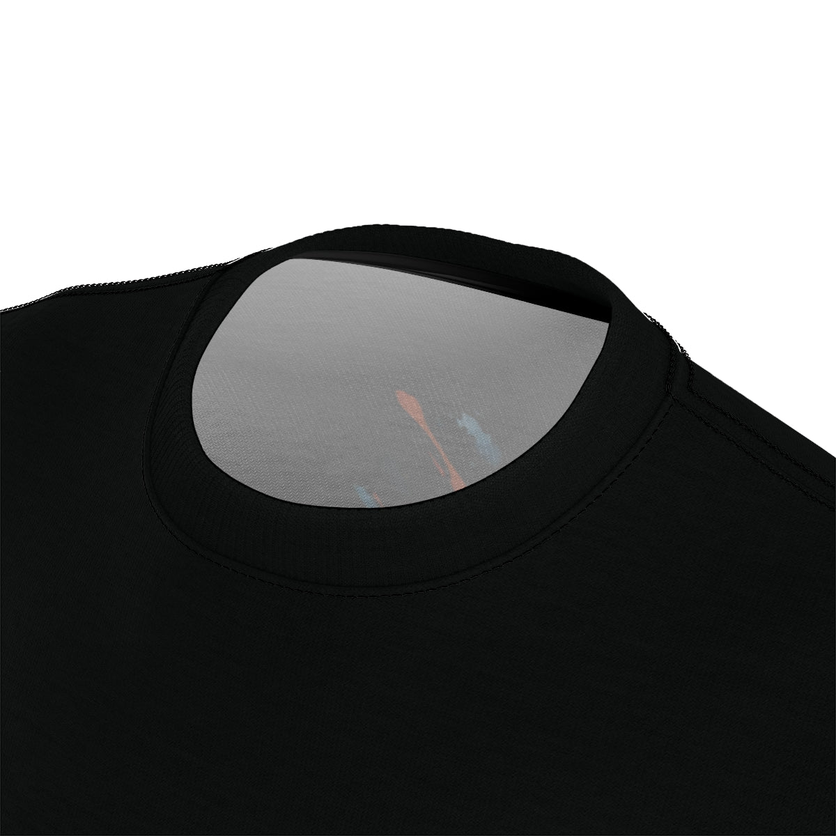 Close-up of the premium polyester fabric and seamless stitching