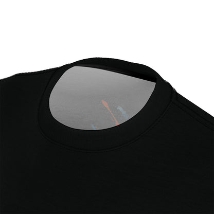 Close-up of the premium polyester fabric and seamless stitching