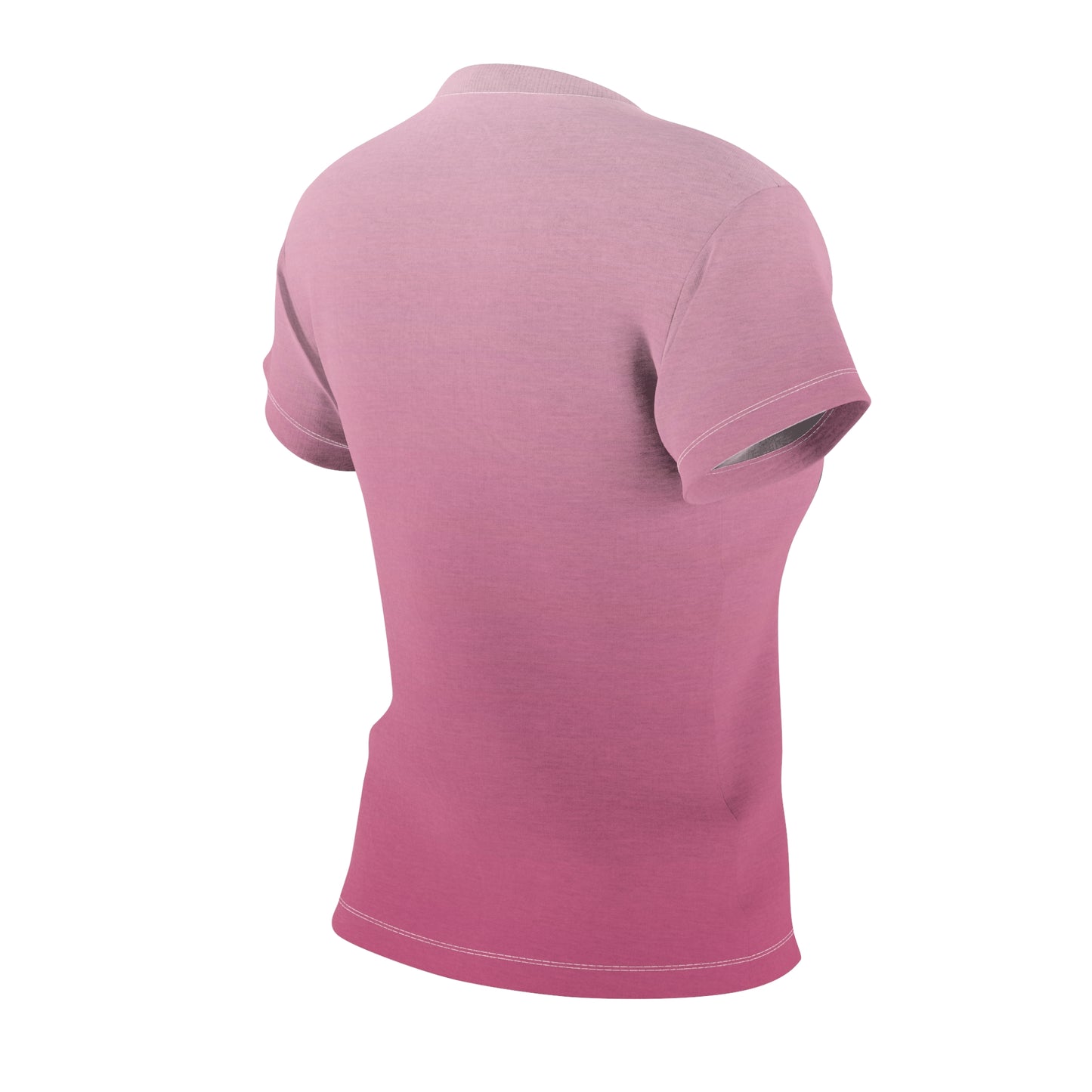 Side profile of the Tag-Less Jersey T-Shirt showcasing a relaxed fit