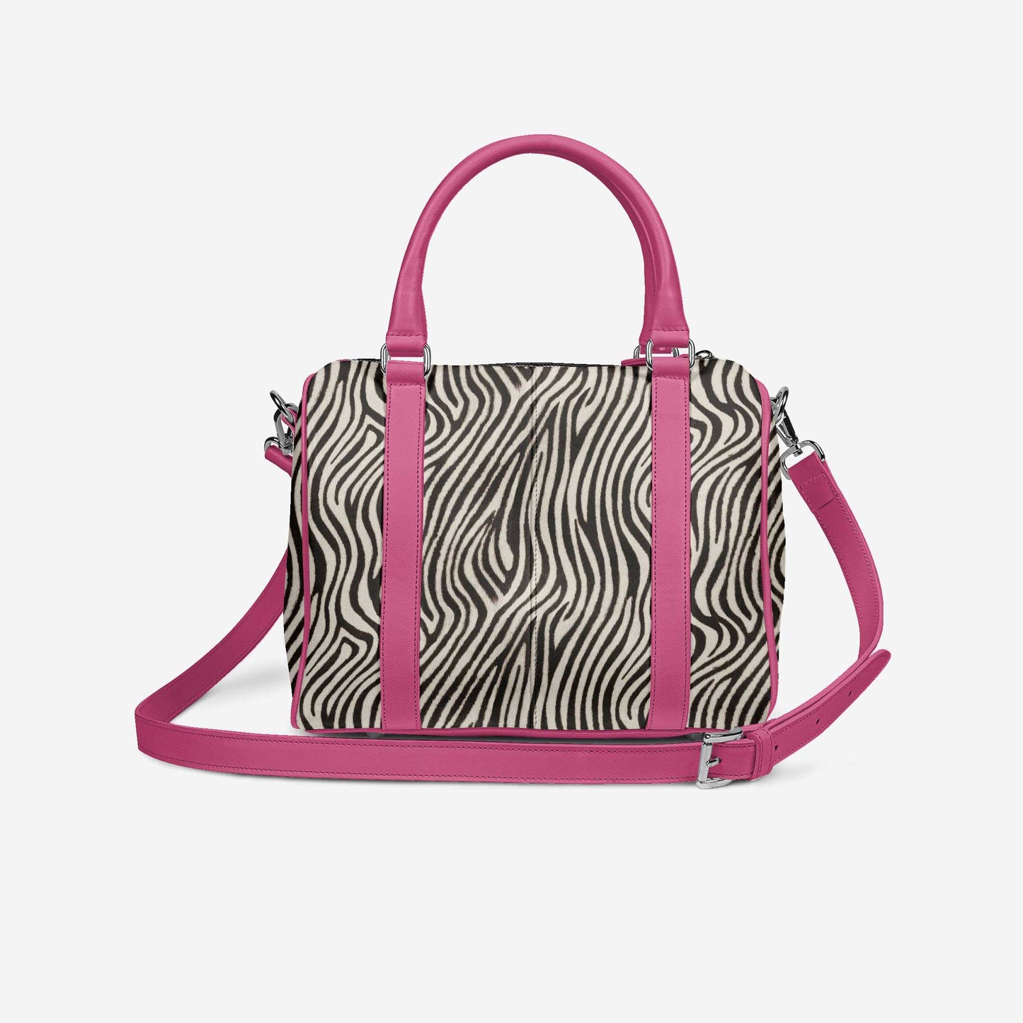 Back of GoChic™ Handbag’s high-quality leather and elegant details