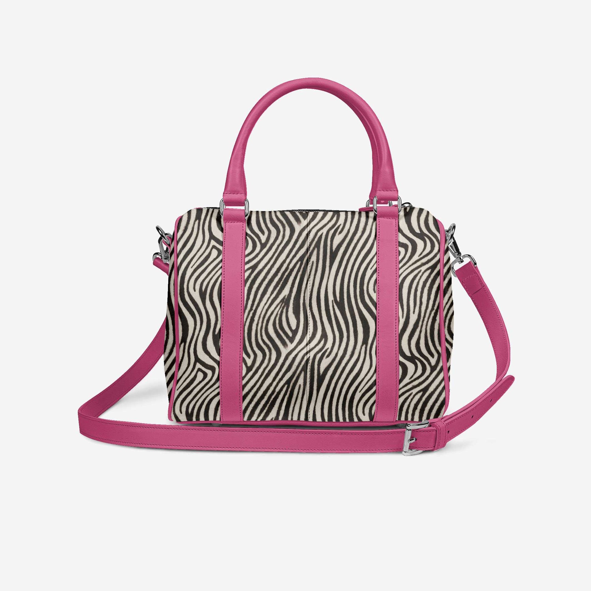 Back of GoChic™ Handbag’s high-quality leather and elegant details