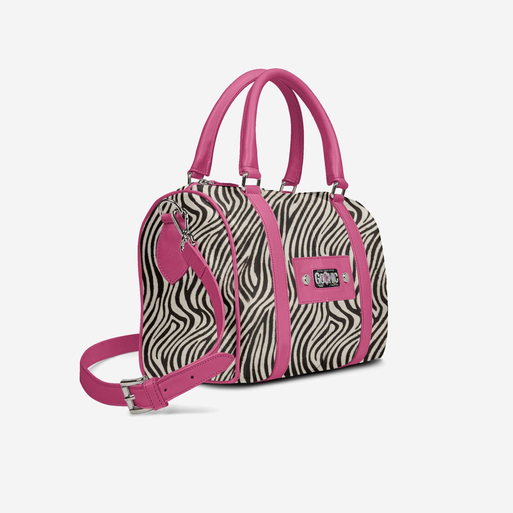 Side view of GoChic™ Handbag showcasing premium craftsmanship