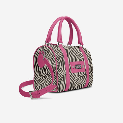 Side view of GoChic™ Handbag showcasing premium craftsmanship
