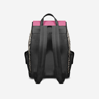 back view of GoChic™ Backpack showcasing premium craftsmanship