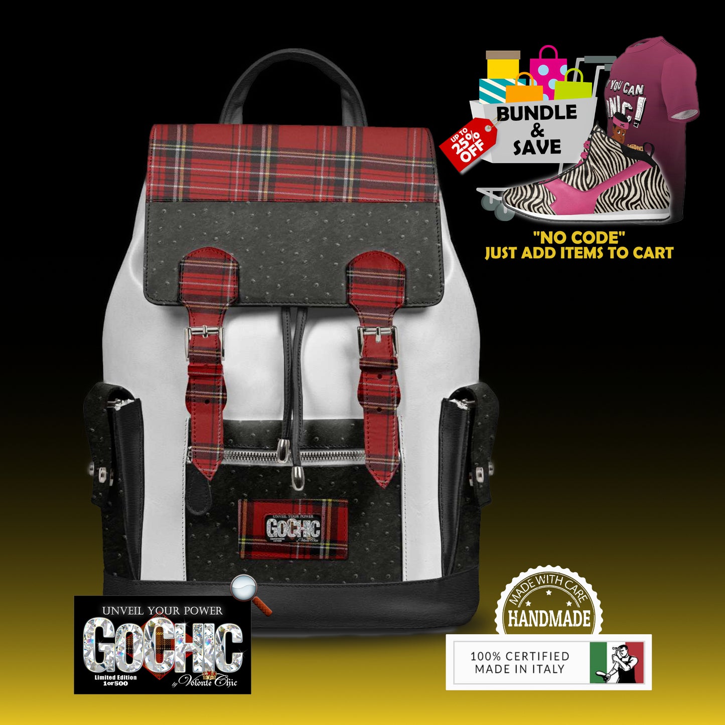 GoChic™ Backpack – Luxury Designer Backpack