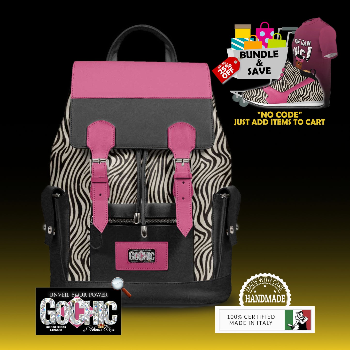 GoChic™ Backpack – Luxury Designer Backpack
